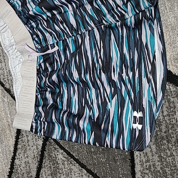 UNDER ARMOUR LOOSE HEATGEAR LOGO ATHLETIC SHORTS - Picture 2 of 10